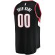 Youth Portland Trail Blazers Fanatics Black Fast Break Custom Replica Jersey - Icon Edition