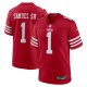 Men's San Francisco 49ers Deebo Samuel Sr Nike Scarlet Men's Nike Game Jersey