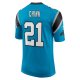 Men's Carolina Panthers Jeremy Chinn Nike Blue Vapor Limited Jersey