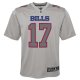 Youth Buffalo Bills Josh Allen Nike Gray Atmosphere Game Jersey