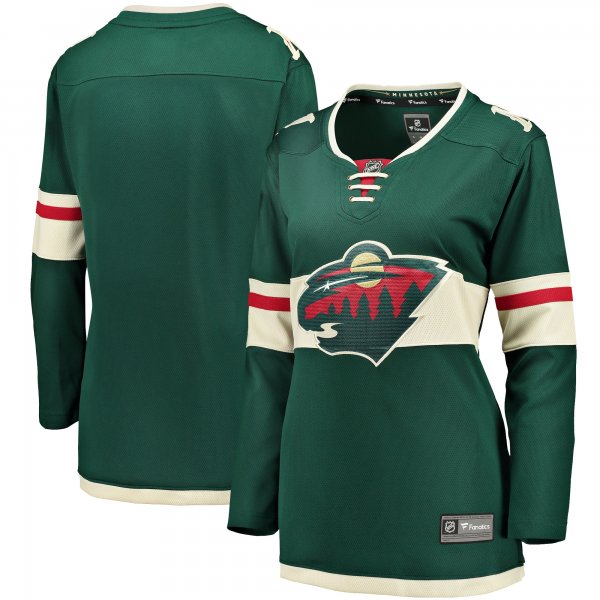 Women's Minnesota Wild Fanatics Green Breakaway Home Jersey