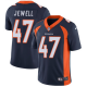 Men's Nike Denver Broncos #47 Josey Jewell Navy Blue Alternate Stitched NFL Vapor Untouchable Limited Jersey