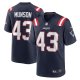 Men's New England Patriots Calvin Munson Nike Navy Home Game Player Jersey