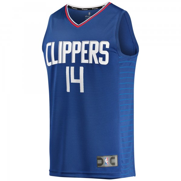 Youth LA Clippers Terance Mann Fanatics Royal Fast Break Player Jersey - Icon Edition