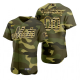 Men's New York Mets Custom Camo 2022 Armed Forces Day MLB Jersey