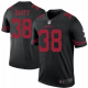 Men's Nike San Francisco 49ers #38 JaMycal Hasty Color Rush Black Legend Jersey