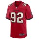 Men's Tampa Bay Buccaneers William Gholston Nike Red Game Jersey