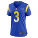 Women's Los Angeles Rams Kamren Curl Nike  Royal Team Game Jersey