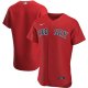 Men's Nike Boston Red Sox Blank Red Alternate 2020 Official Team MLB Jersey