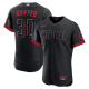 Youth Cincinnati Reds #30 Ken Griffey Jr. Nike Black 2023 City Connect Flex Base Player Jersey