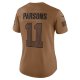 Women's Dallas Cowboys Micah Parsons Nike Brown 2023 Salute To Service Limited Jersey