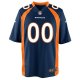 Youth Denver Broncos Nike Navy Game Custom Jersey