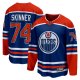 Men's Edmonton Oilers Stuart Skinner Fanatics Royal Home Breakaway Player Jersey