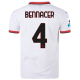 Puma AC Milan Ismaël Bennacer Away Jersey w/ Series A Patch 24/25 (Puma White)