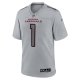 Men's Arizona Cardinals Kyler Murray Nike Gray Atmosphere Fashion Game Jersey