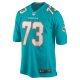 Men's Miami Dolphins Austin Jackson Nike Aqua Game Jersey