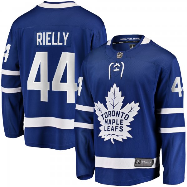 Men's Toronto Maple Leafs Morgan Rielly Fanatics Blue Home Breakaway Player Jersey