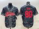 Men's San Francisco 49ers #80 Jerry Rice Camouflage Stitched Baseball Cool Base Jersey