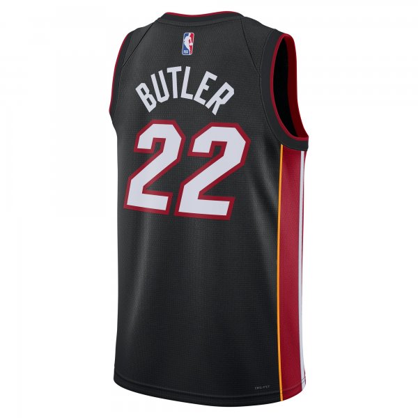 Unisex Miami Heat Jimmy Butler Nike Black Swingman Jersey - Icon Edition