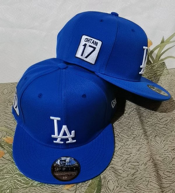 Los Angeles Dodgers's blue cap