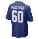 Men's New York Giants Marcus McKethan Nike Royal Game Player Jersey