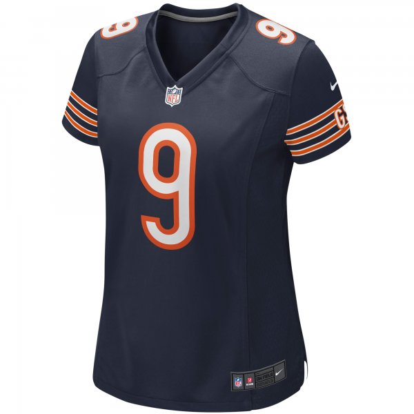 Women's Chicago Bears Nick Foles Nike Navy Game Jersey