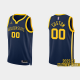 Men's Golden State Warriors #00 Custom 2022-23 Statement Edition Navy NBA Jersey