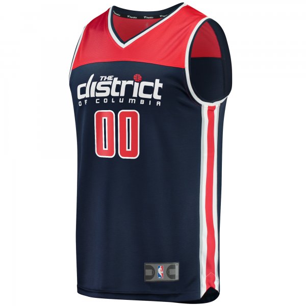 Men's Washington Wizards Fanatics Navy Fast Break Replica Custom Jersey - Statement Edition