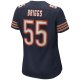 Women's Chicago Bears Lance Briggs Nike Navy Game Retired Player Jersey