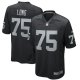 Men's Las Vegas Raiders Howie Long Nike Black Game Retired Player Jersey