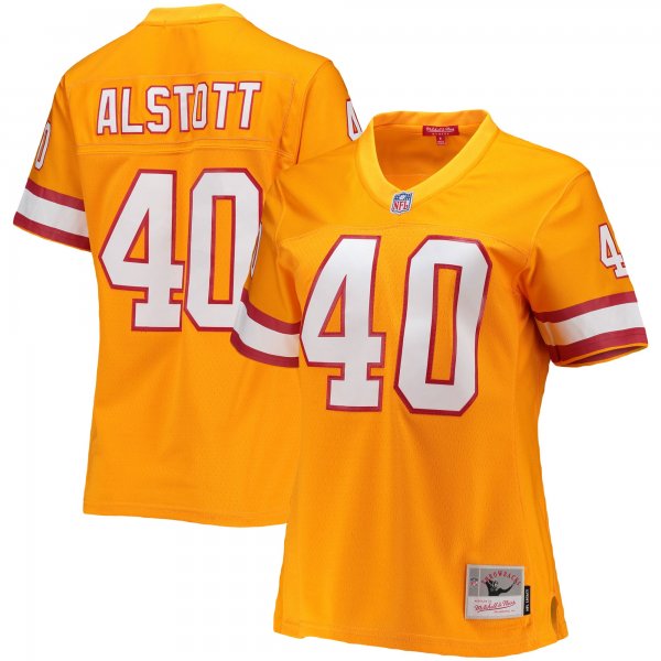 Women's Tampa Bay Buccaneers Mike Alstott Mitchell & Ness Orange Legacy Replica Player Jersey