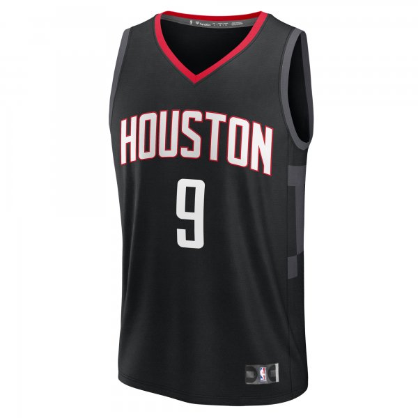 Youth Houston Rockets Dillon Brooks Fanatics Black Fast Break Replica Player Jersey - Statement Edition