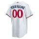 Men's Minnesota Twins Nike White Home Replica Custom Jersey