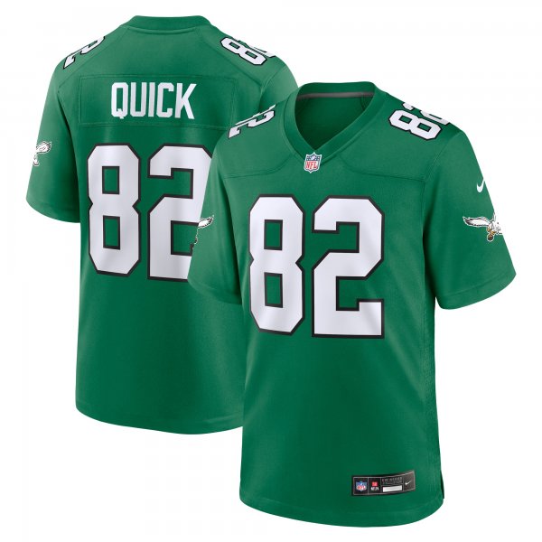 Men's Philadelphia Eagles Mike Quick Nike Kelly Green Alternate Game Jersey