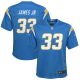 Youth Los Angeles Chargers #33 Derwin James Nike Powder Blue Game Jersey