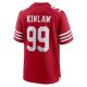 Men's San Francisco 49ers Javon Kinlaw Nike Scarlet Team Player Game Jersey