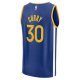 Youth Golden State Warriors Stephen Curry Fanatics Royal Fast Break Replica Player Jersey - Icon Edition