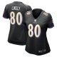 Women's Baltimore Ravens Isaiah Likely Nike Black Alternate Game Jersey