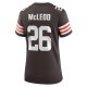 Women's Cleveland Browns Rodney McLeod Nike  Brown Team Game Jersey