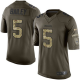 Nike Dallas Cowboys #5 Dan Bailey Green Men's Stitched NFL Limited Salute To Service Jersey