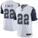 Men's Nike Dallas Cowboys #22 Emmitt Smith White Stitched NFL Limited New Color Rush Jersey