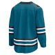 Men's San Jose Sharks Fanatics Teal Home Breakaway Jersey