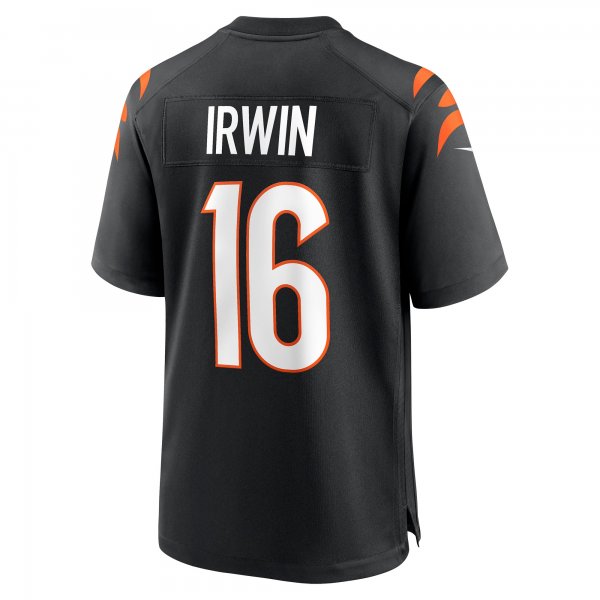 Men's Cincinnati Bengals Trenton Irwin Nike Black Game Player Jersey