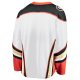 Men's Anaheim Ducks Fanatics White Breakaway Away Jersey