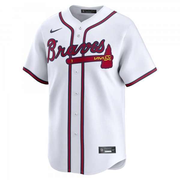 Men's Atlanta Braves Spencer Strider Nike White Home Limited Player Jersey