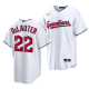 Men's Cleveland Guardians #22 Chase DeLauter 2022 MLB Draft Jersey White Home