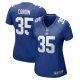 Women's New York Giants Jashaun Corbin Nike  Royal Team Game Jersey