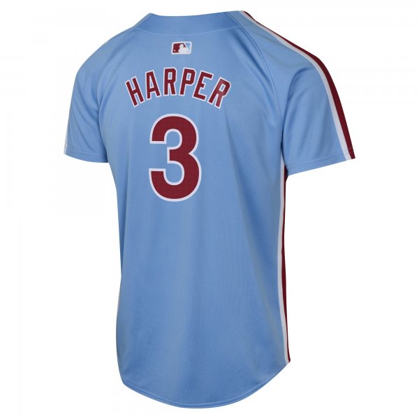 Youth Philadelphia Phillies Bryce Harper Nike Light Blue Alternate Limited Player Jersey