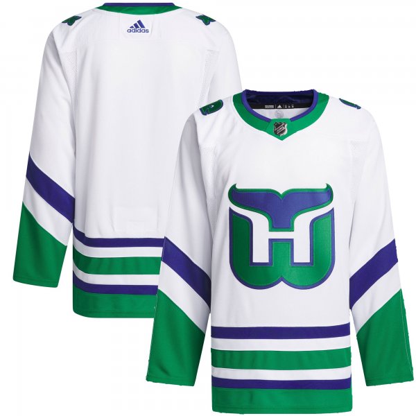 Men's Carolina Hurricanes adidas White Whalers Primegreen Jersey