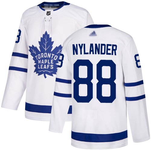 Toronto Maple Leafs #88 William Nylander White Road Stitched Youth NHL Jersey